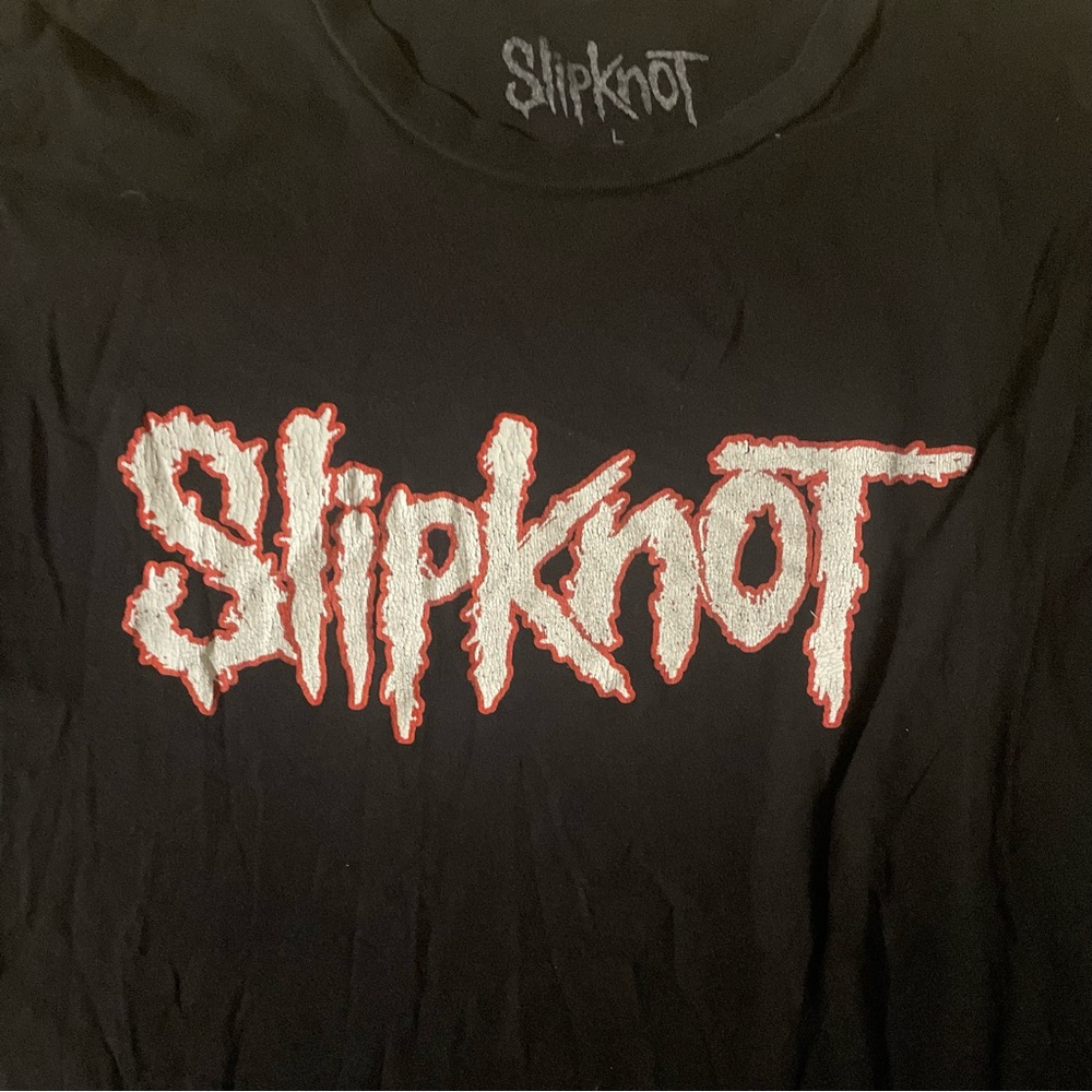 VINTAGE SLIPKNOT CONCERT T-SHIRT MENS LARGE